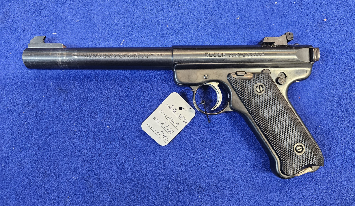 Ruger mk2 target .22lr